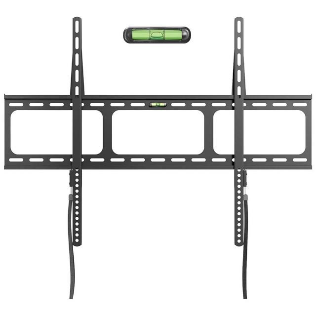 Joy Seeker Ultra Slim Fixed Wall Mount, 0.63" Low Profile TV Mount Bracket for 42"-100" LED/LCD/Plasma Flat Screens, Fits VESA Up to 800x600mm, 220lbs Capacity, Easy Assembly Space Saver