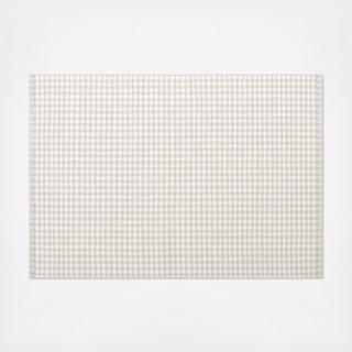 Gingham Woven Placemat, Set of 4