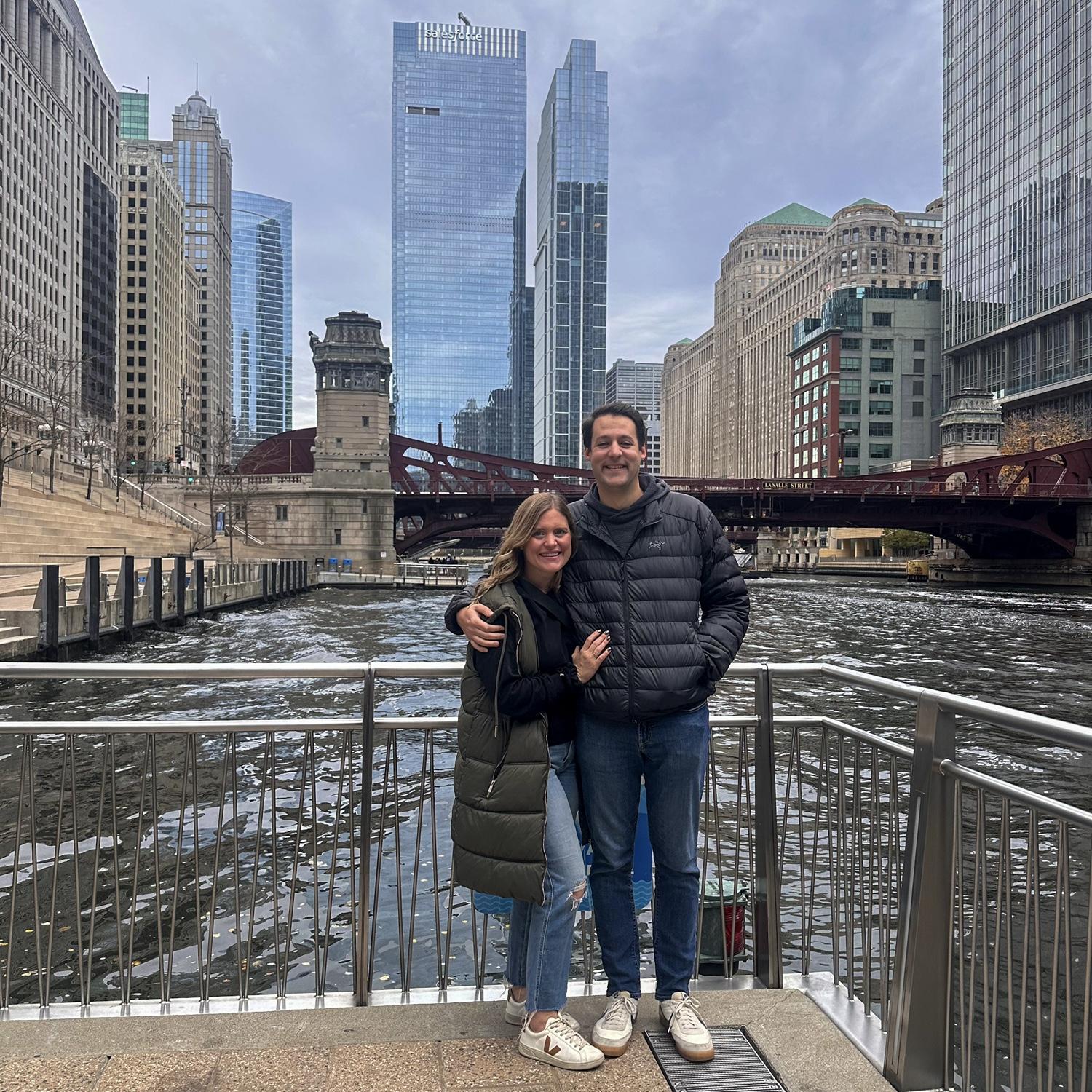 Exploring our city together with our favorite travel couple, Carly & Matt.