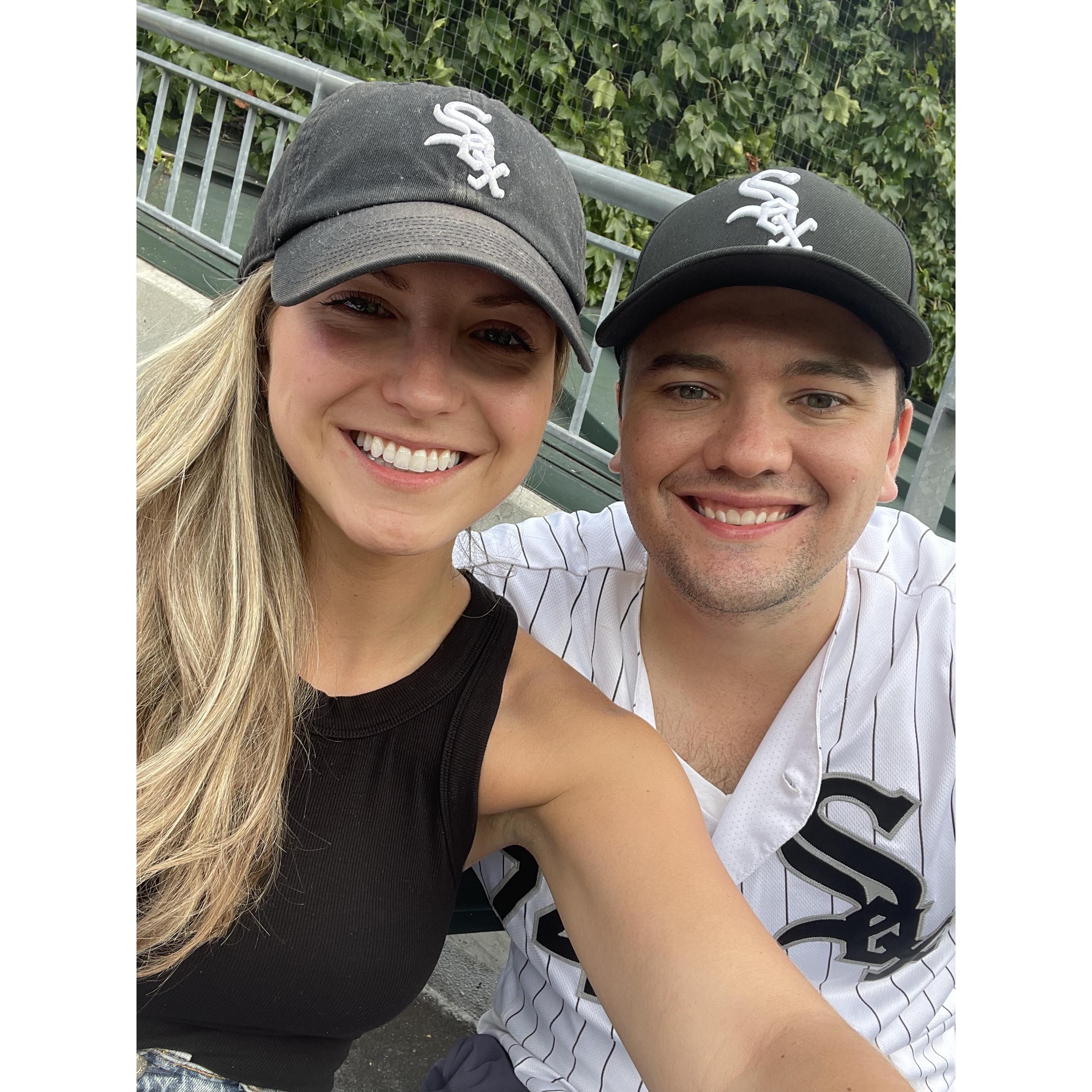 2021 - Joe convinces Sarah to become a partial White Sox fan