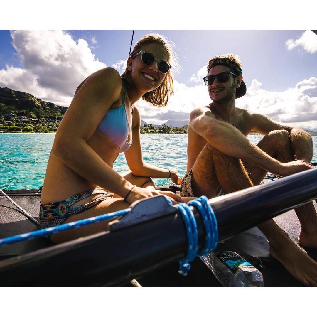 Sailing in Kailua Bay
