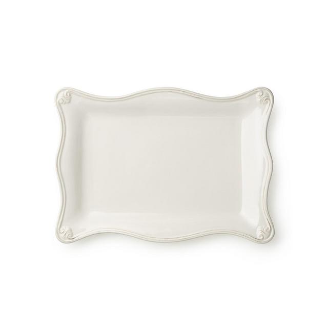 Certified International Heritage Scroll Rectangular Platter
