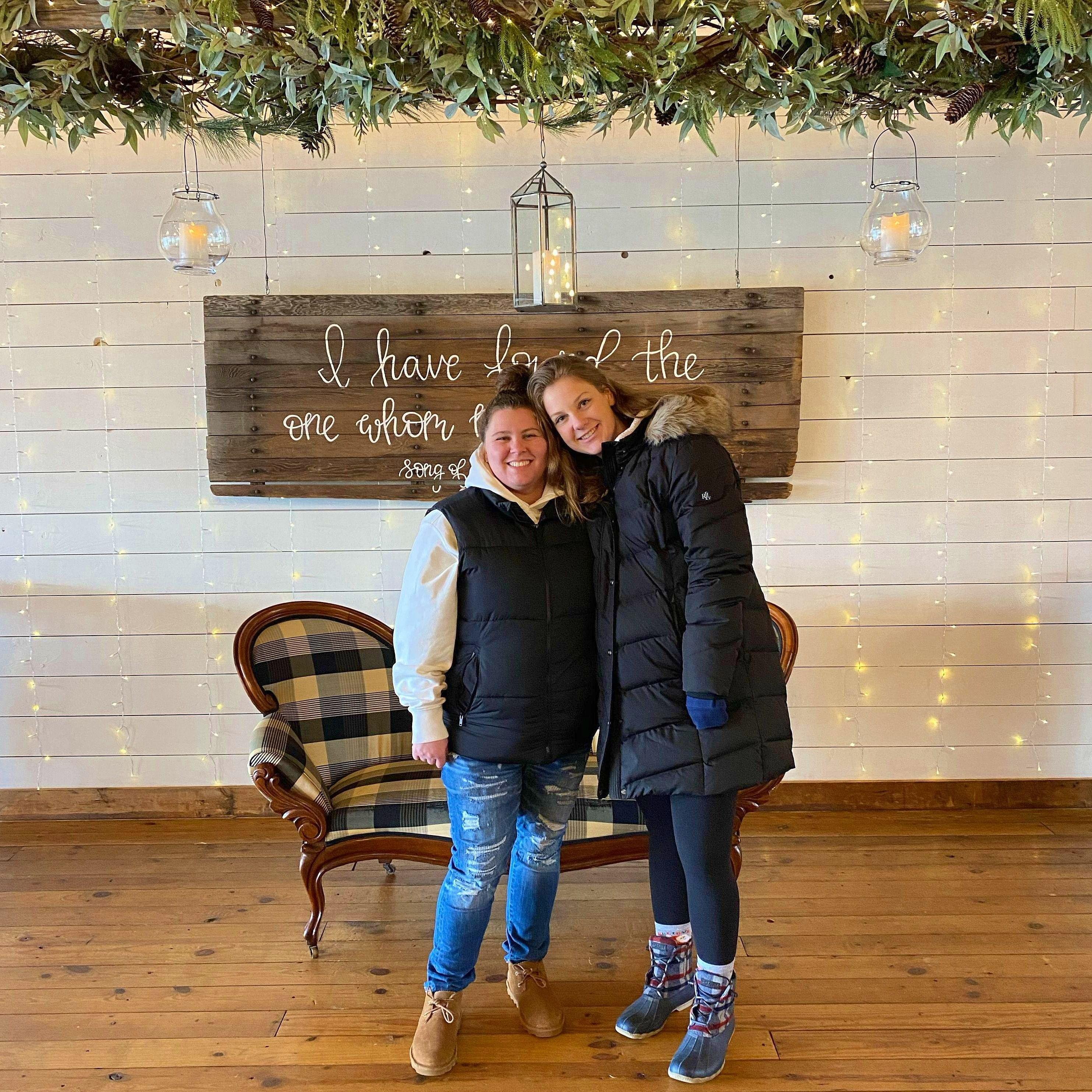 First look with the venue!