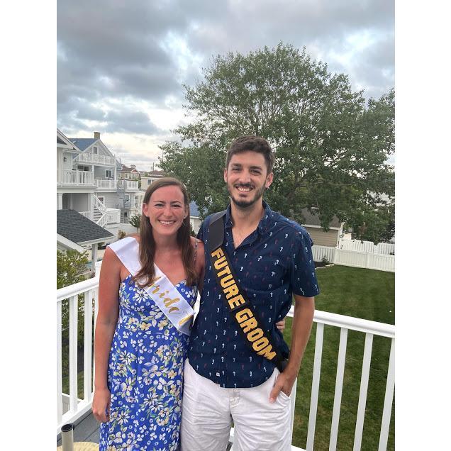 Surprise engagement party thrown by our sweet friends - Avalon 2020