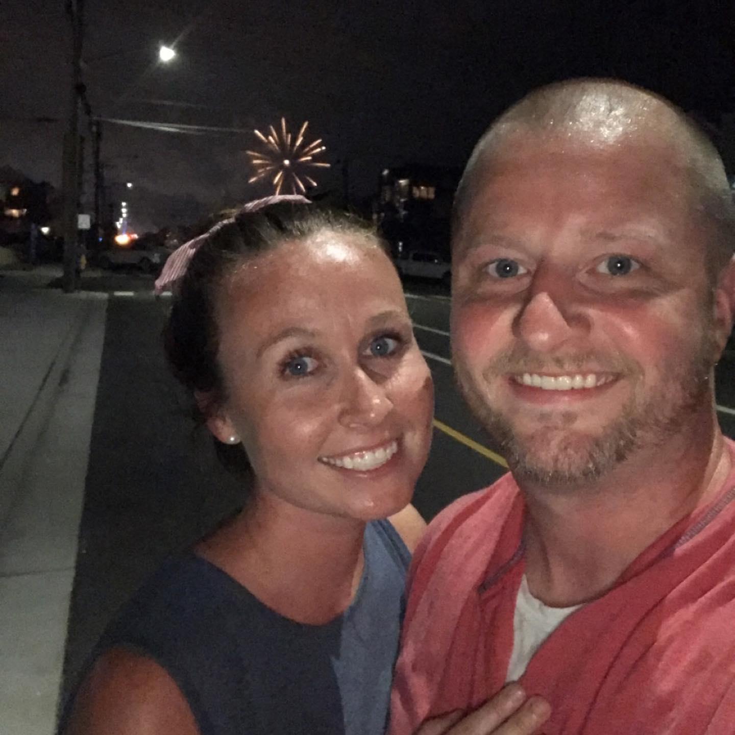 Engaged on the 4th of July!