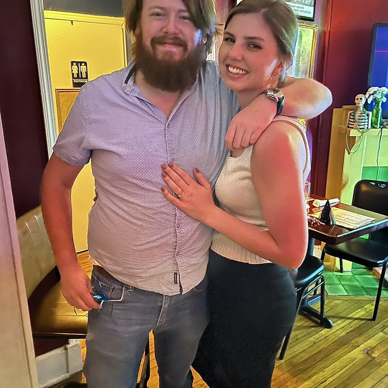 From the night we got engaged, 12/31/22