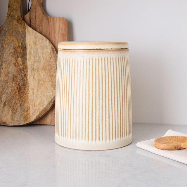Artisan Kitchen Collection Large Canister Speckled Each