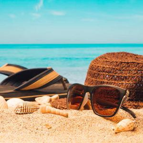 Cute new shades & matching flip flips for our beachy honeymoon