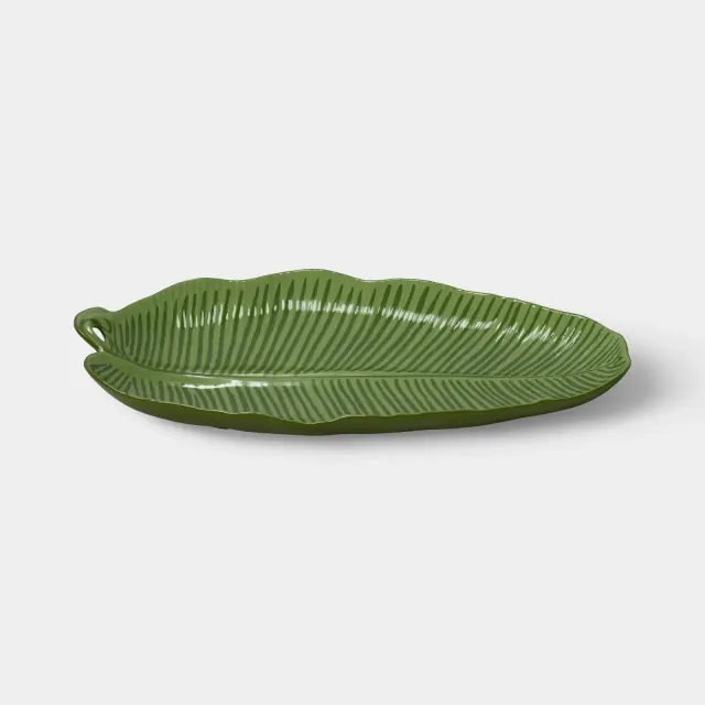 Figural Palm Leaf Platter - Threshold™