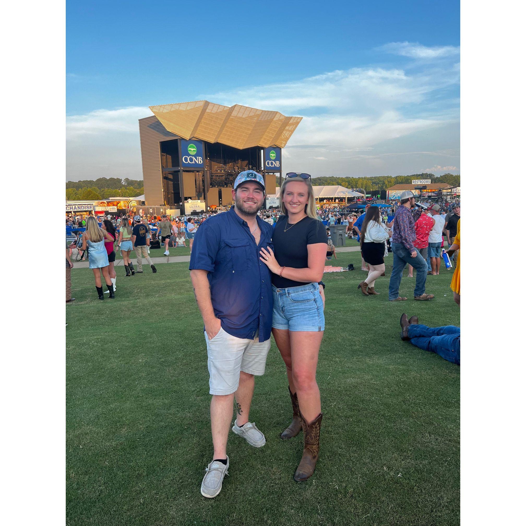 First concert together!