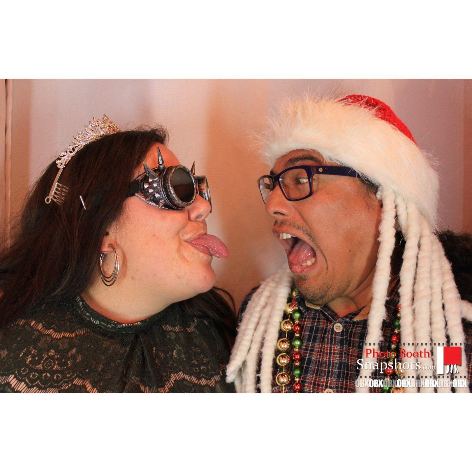 One of Kasey's work Christmas events!