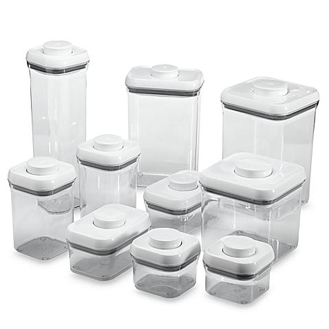 10-Piece Food Storage Pop Container Set