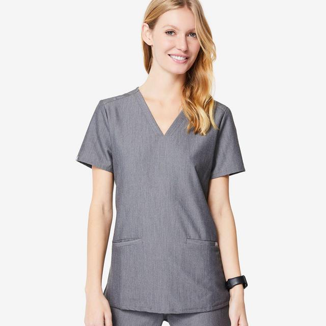Women's Three-Pocket Scrub Top - Casma