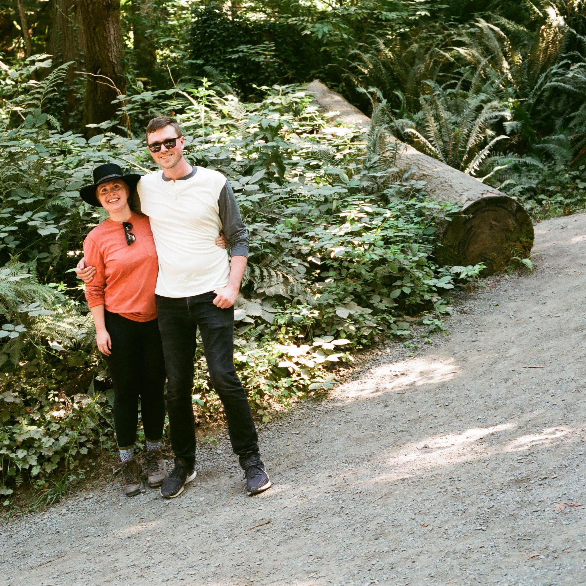 It's uncommon to see only one of us in sunglasses, but not unheard of. 2022