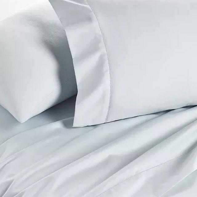 Solid 550 Thread Count 100% Cotton 4-Pc. Sheet Set, Queen, Exclusively at Macy’s