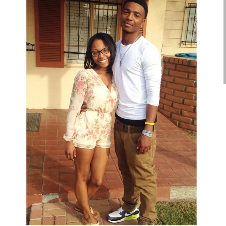 Celebrating our 1 year anniversary 💞☝🏾