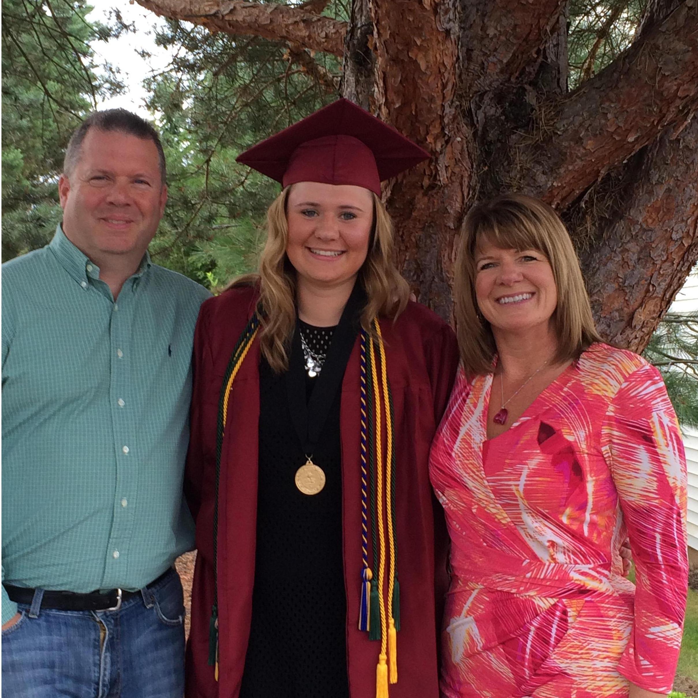 Whitney's High School Graduation - June 2016
