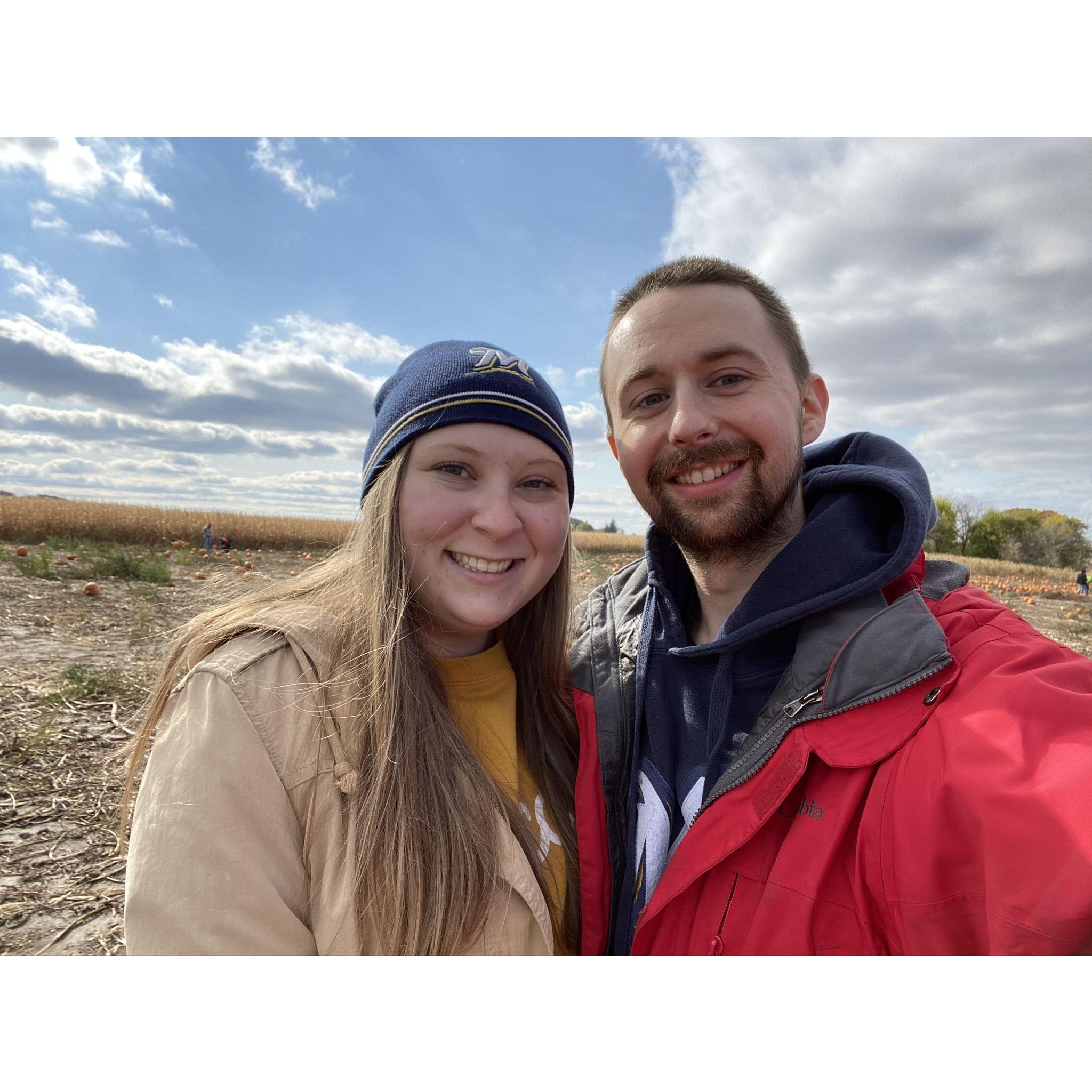 Our first picture together!