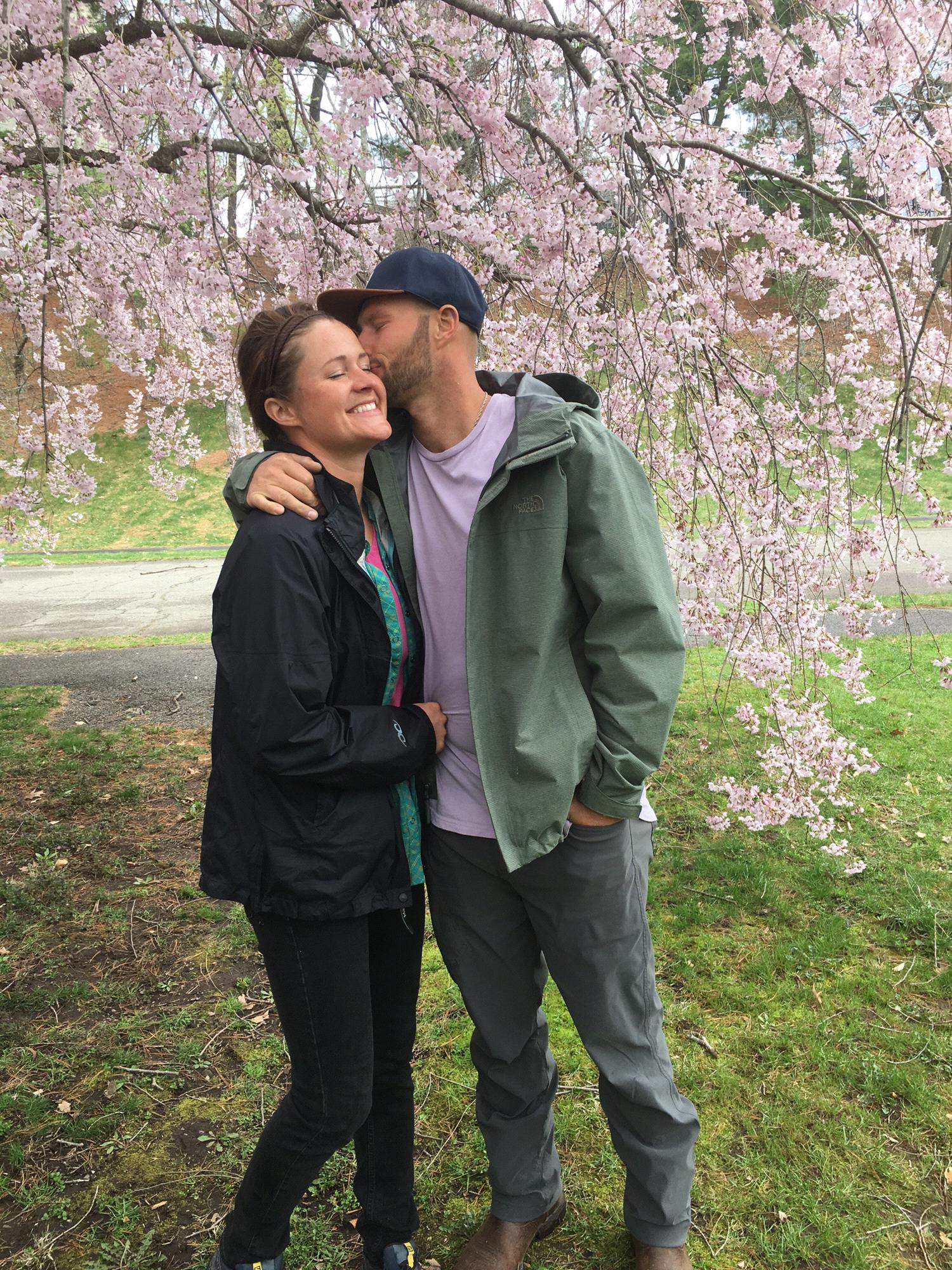 Dating! !  Working and enjoying Spring flowers in Boston!
