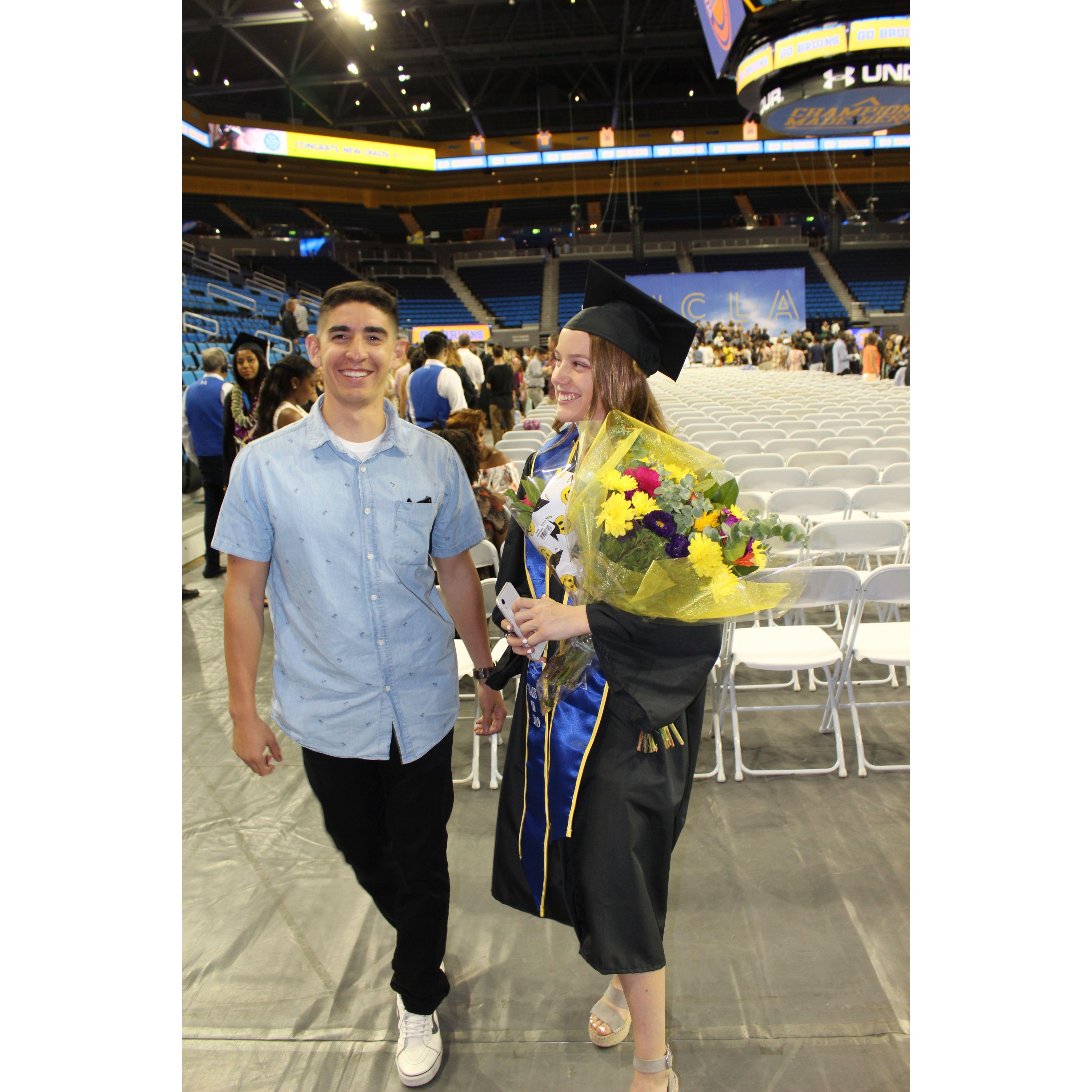 UCLA graduation.