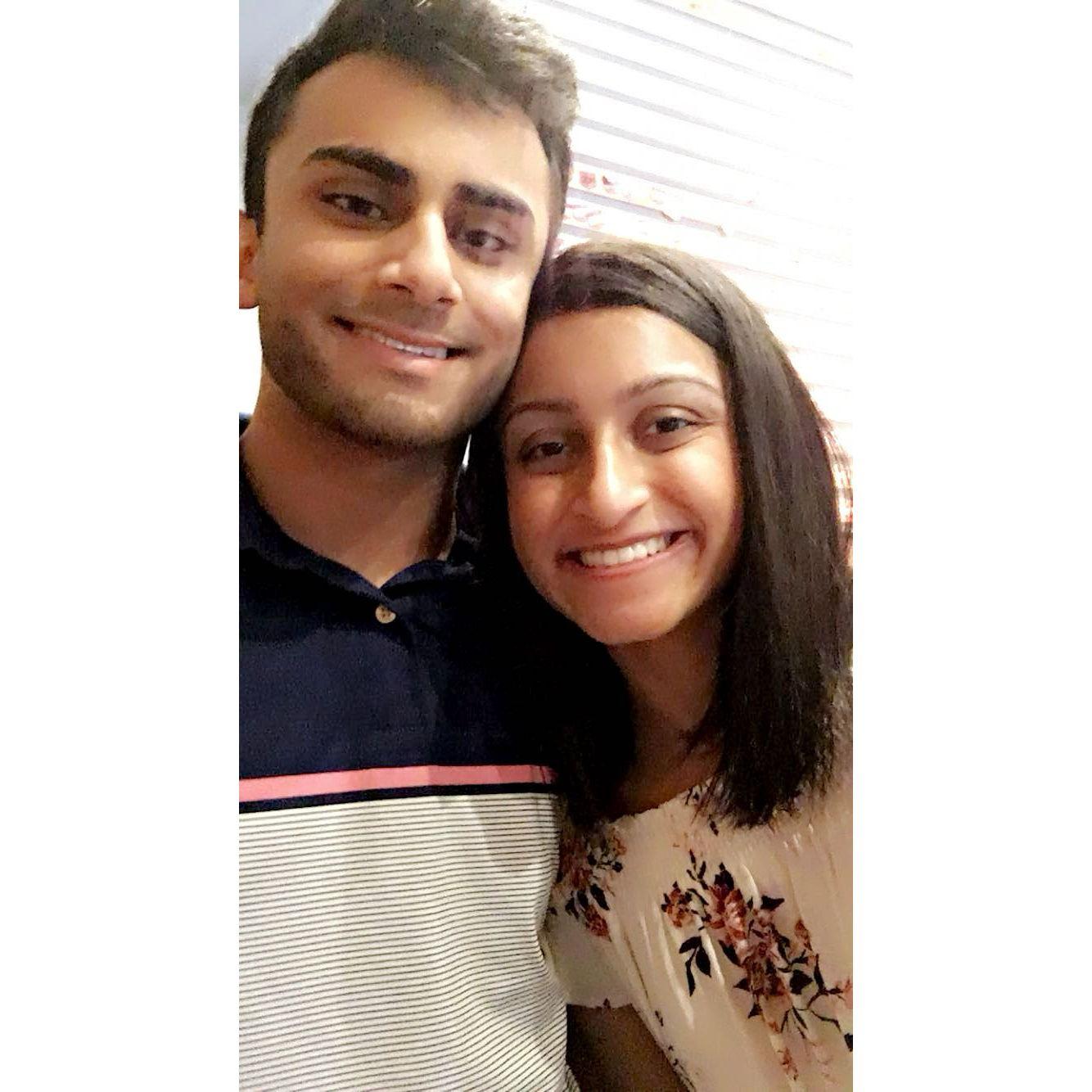 2017 - Kishen's 19th birthday.