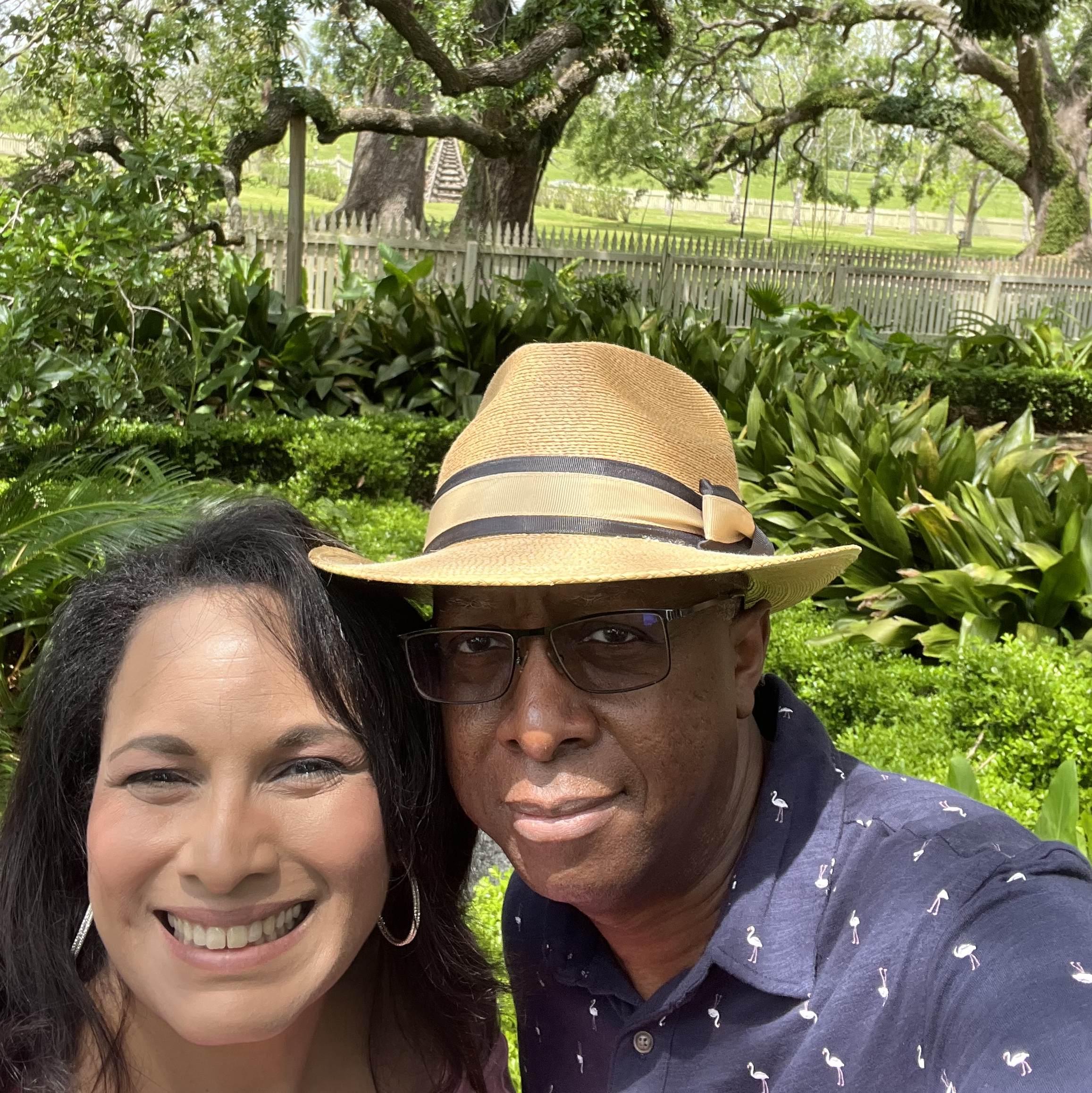 Visited a beautiful old home in New Orleans.