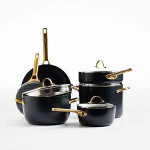 GreenPan Reserve Cream 10-Piece Ceramic Non-Stick Cookware Set + Reviews | Crate & Barrel