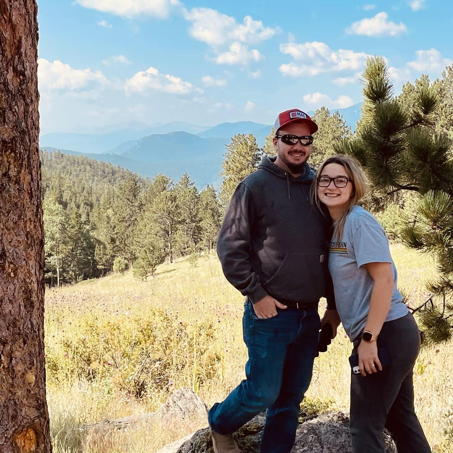 Our first vacation together, we traveled to Colorado and got to explore the beautiful mountains and scenery!