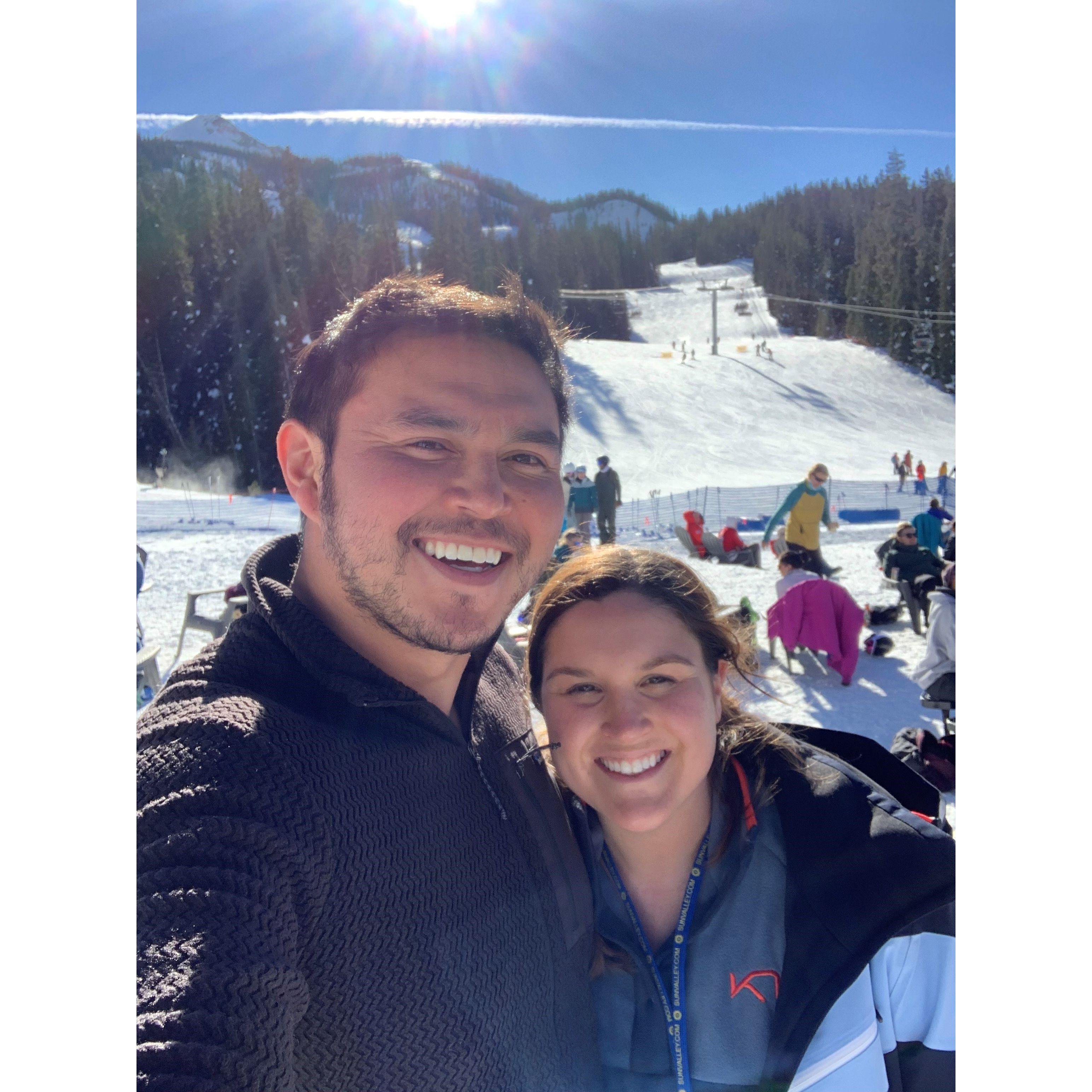 Skiing in Crested Butte!