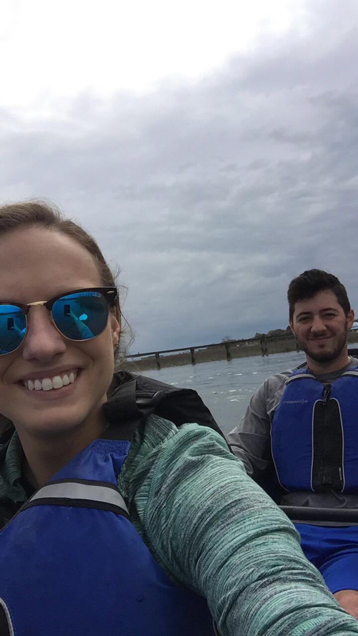 Kayaking on Shem Creek. 2017