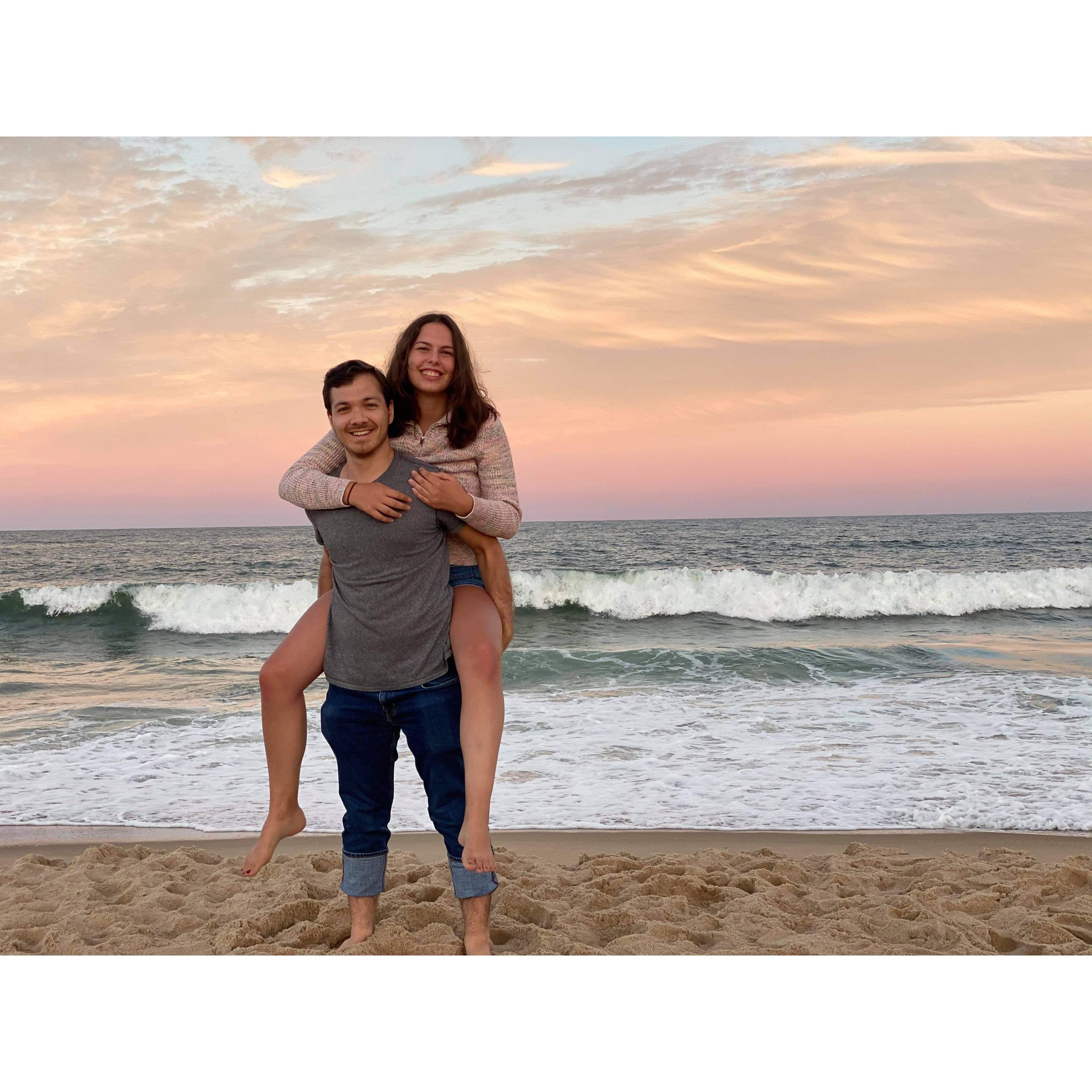 From our trip with friends to Ocean City, MD in 2020. What a sunset.