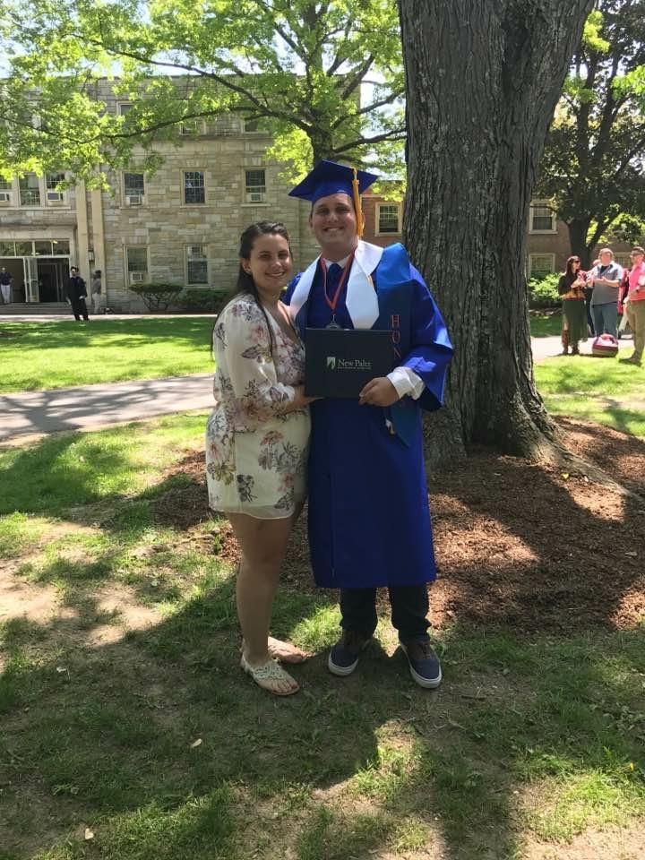 Steven graduates from New Paltz 🎓 - 2017