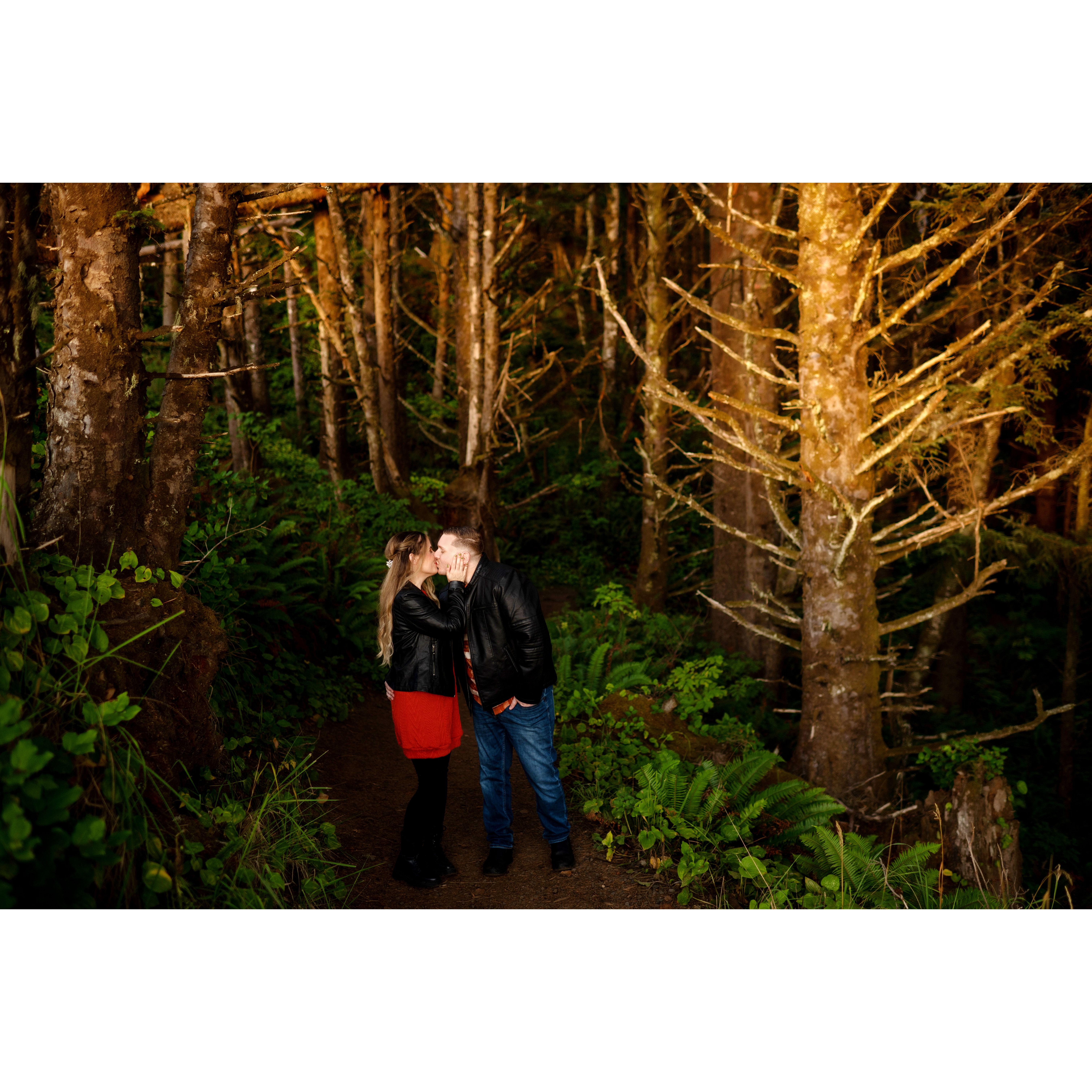 Engagement Photo Shoot. Ecola State Park, OR 9/7/23