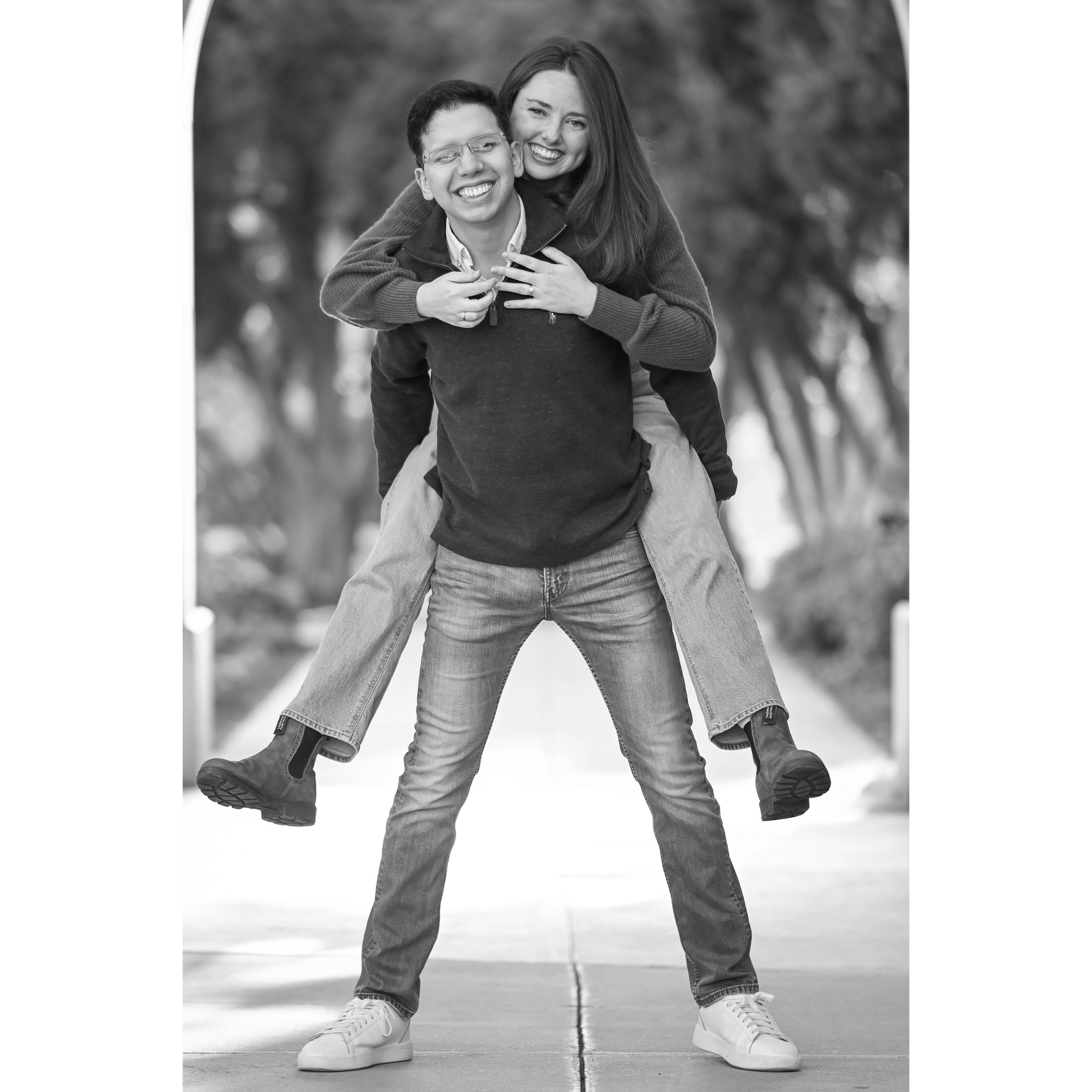 our engagement shoot in San Jose, California. 2024
