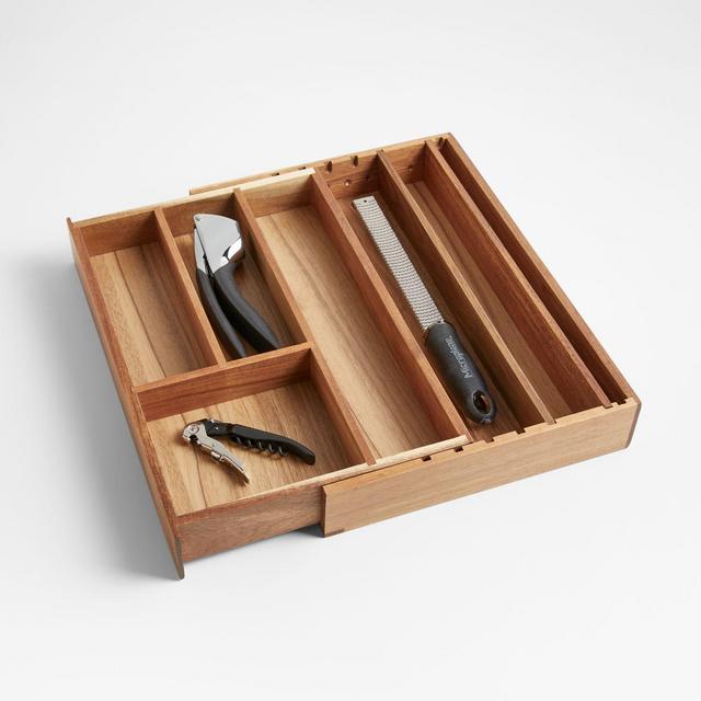 Acacia Expandable Gadget Tray