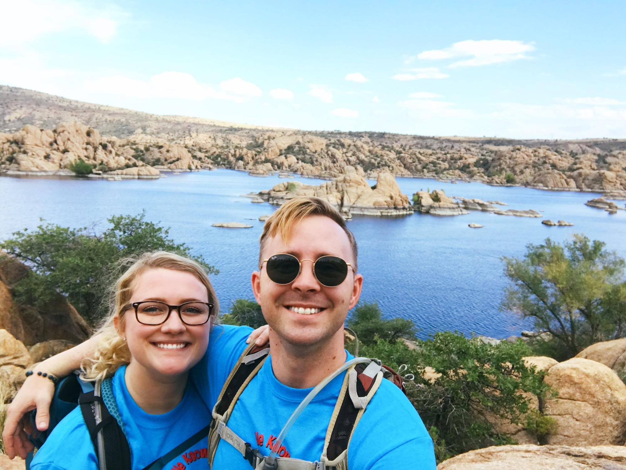 August 2020 - hiking around Watson Lake in Prescott, AZ
