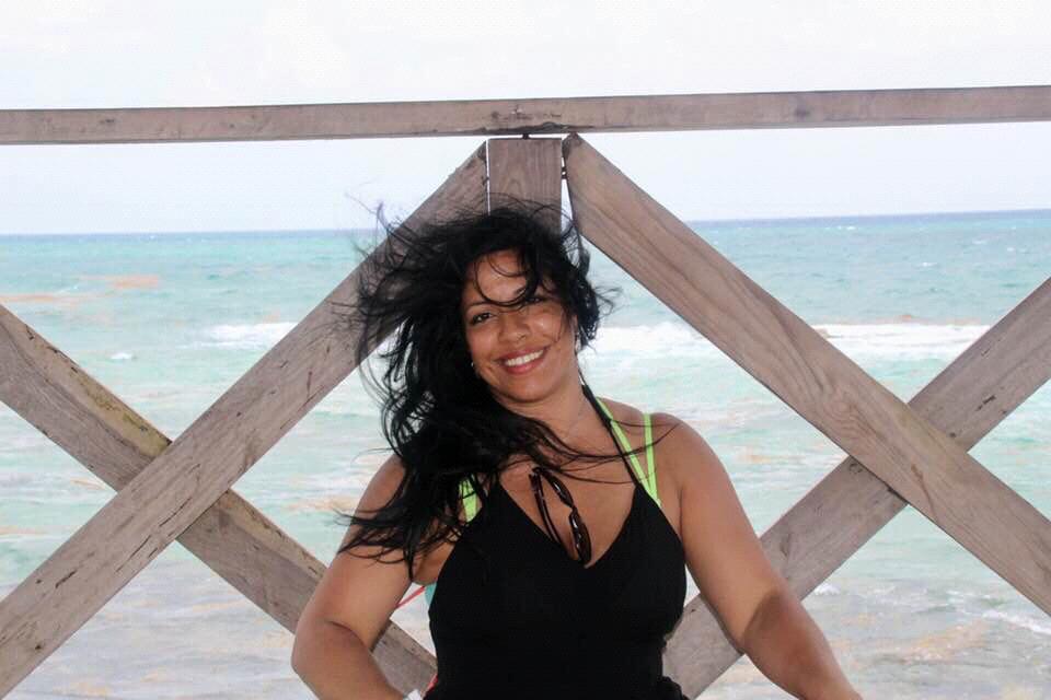 Margarita on the board walk in Mexico. Great picture Patricia!