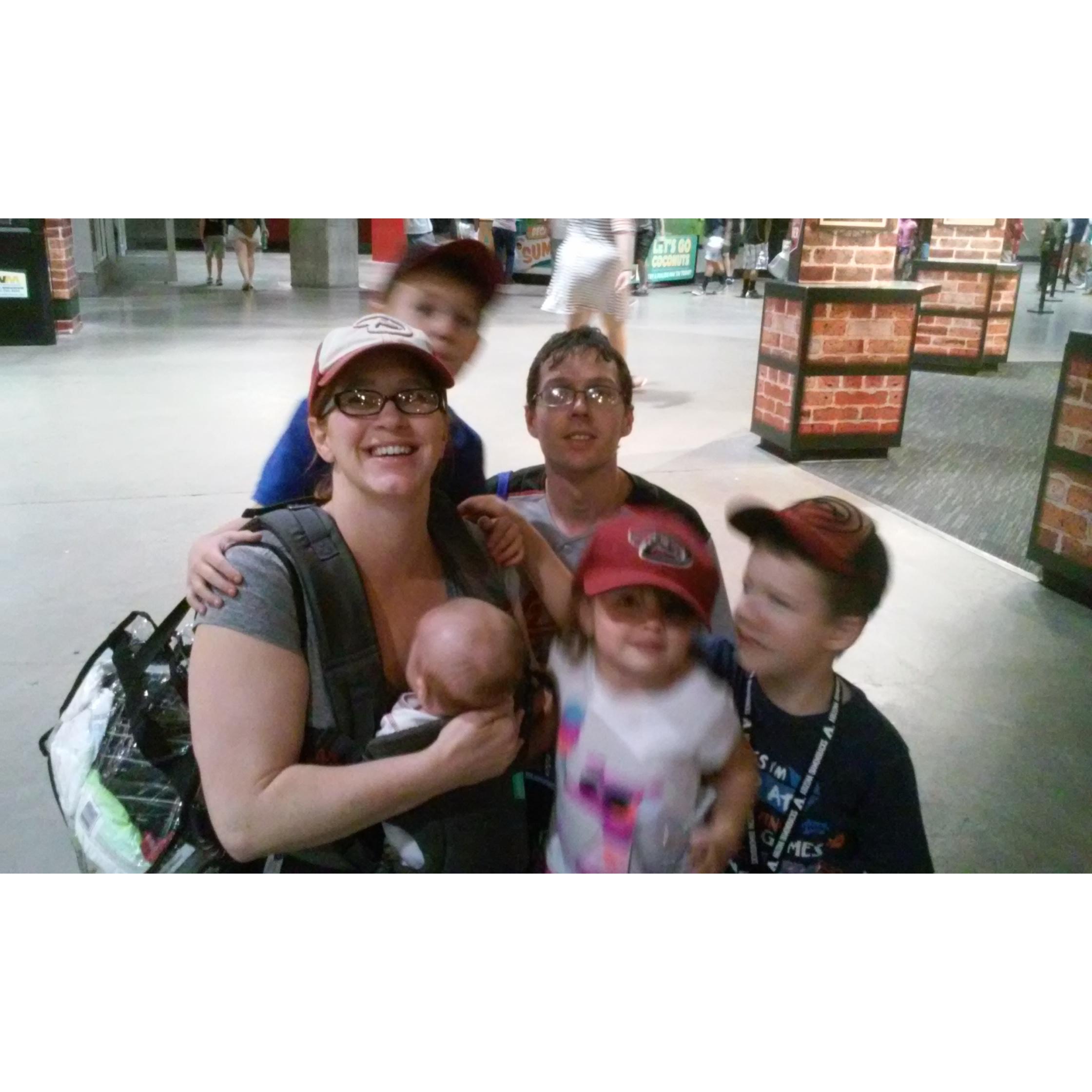 family baseball night