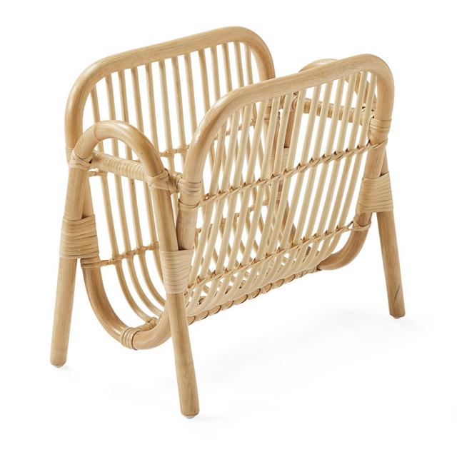 Rattan Magazine Holder