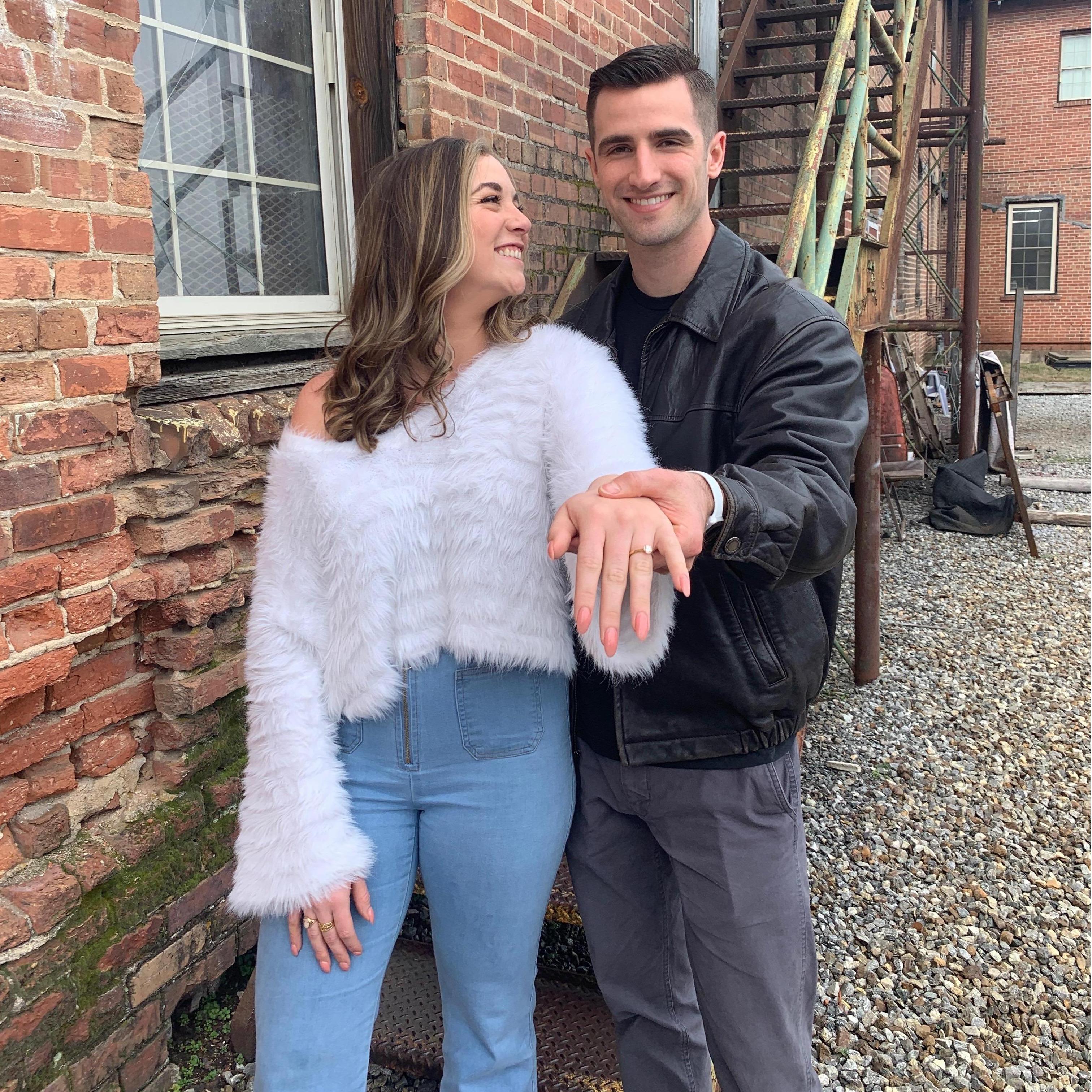 We're engaged!