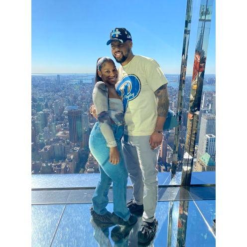 Kam and Angel got engaged October 18, 2024.