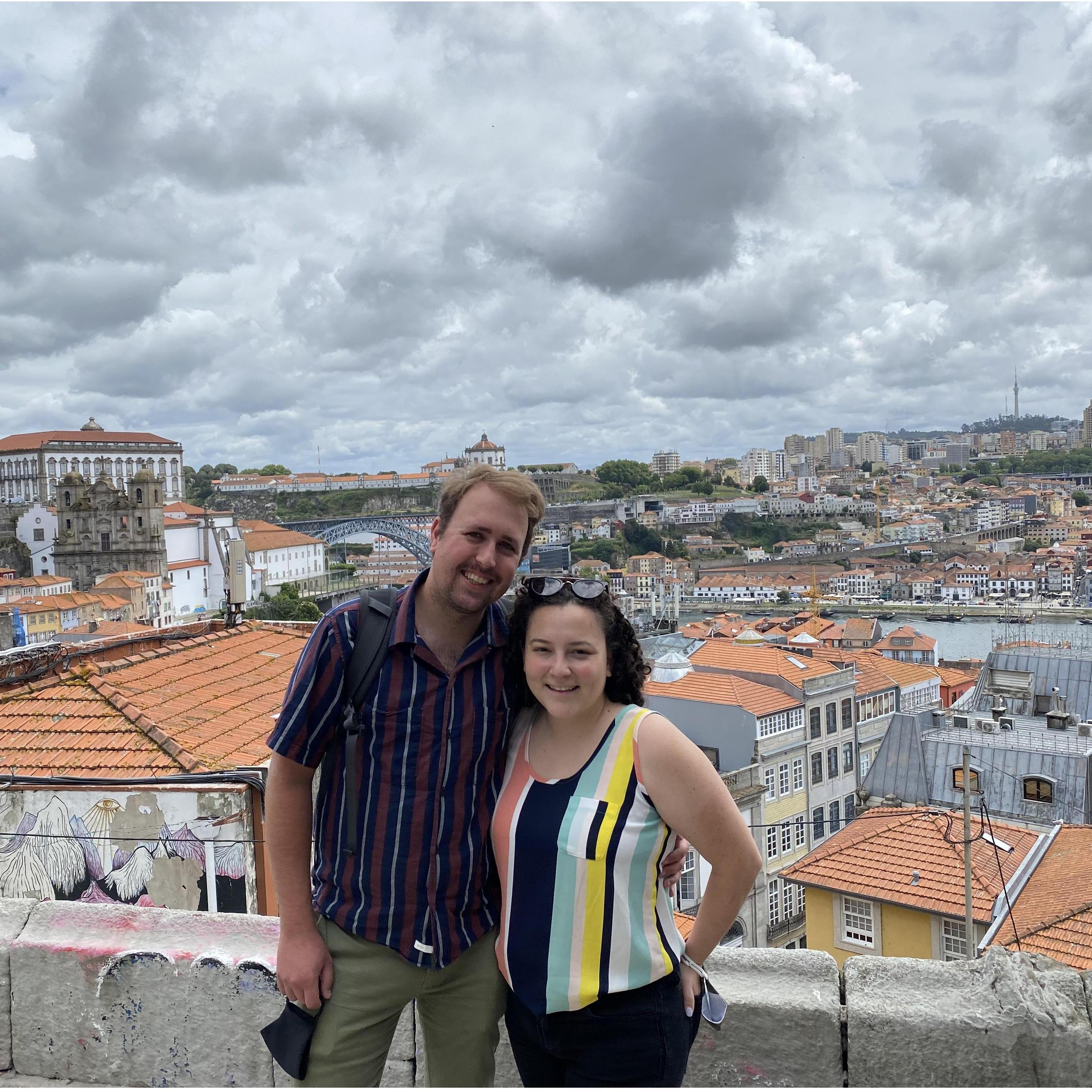 Our first trip to Europe together. Porto, Portugal - July 2021.