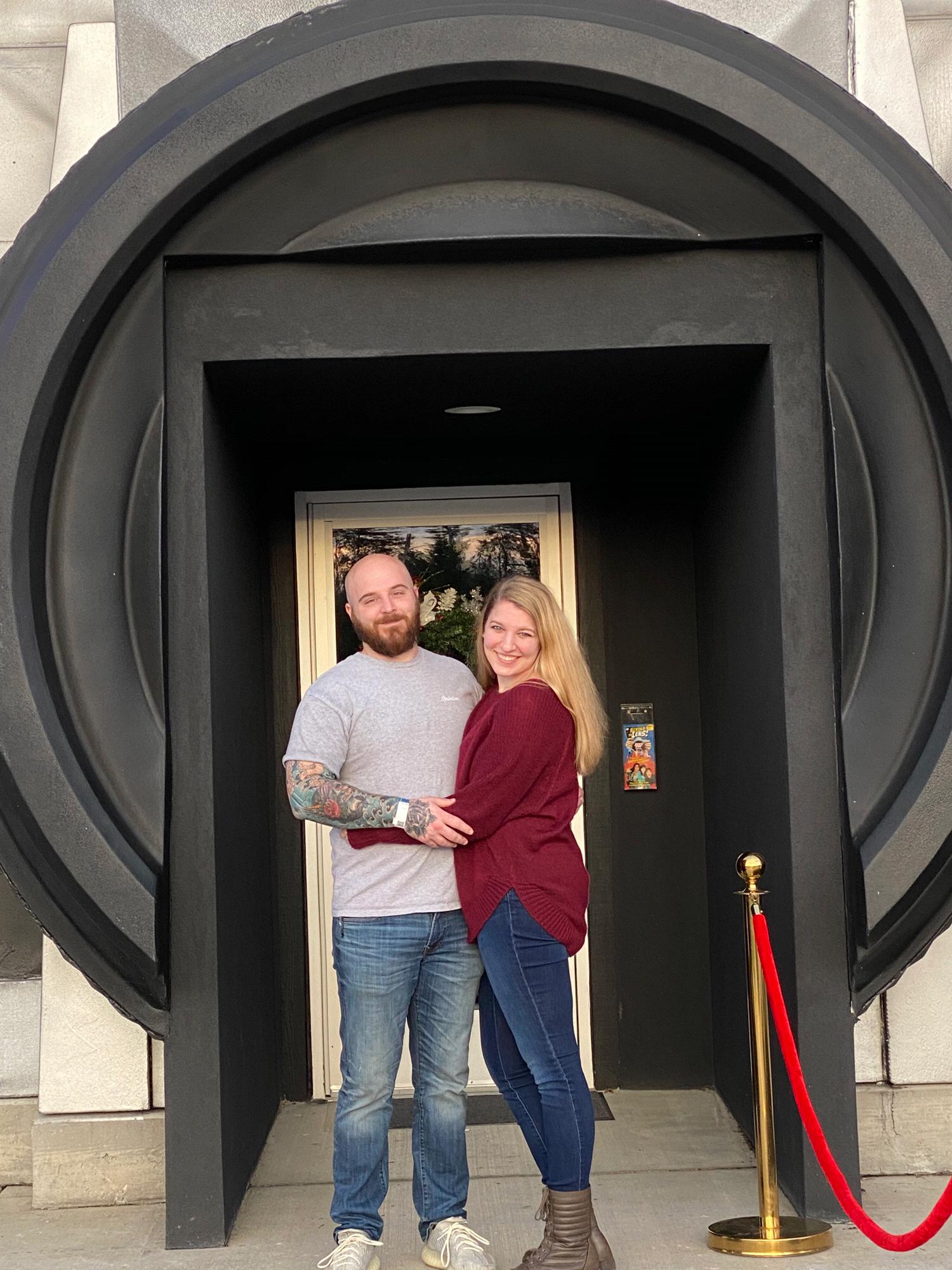 Outside "Behind the Lens" in Pigeon Forge