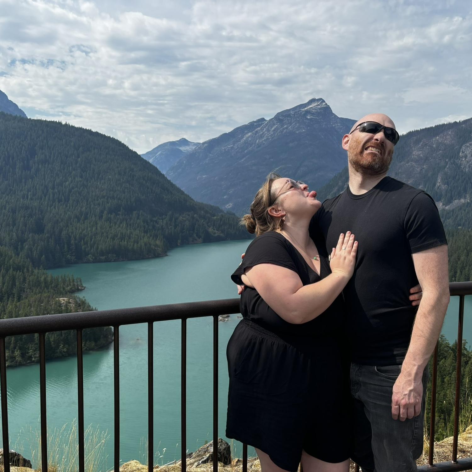 Diablo Lake in North Cascades National Park