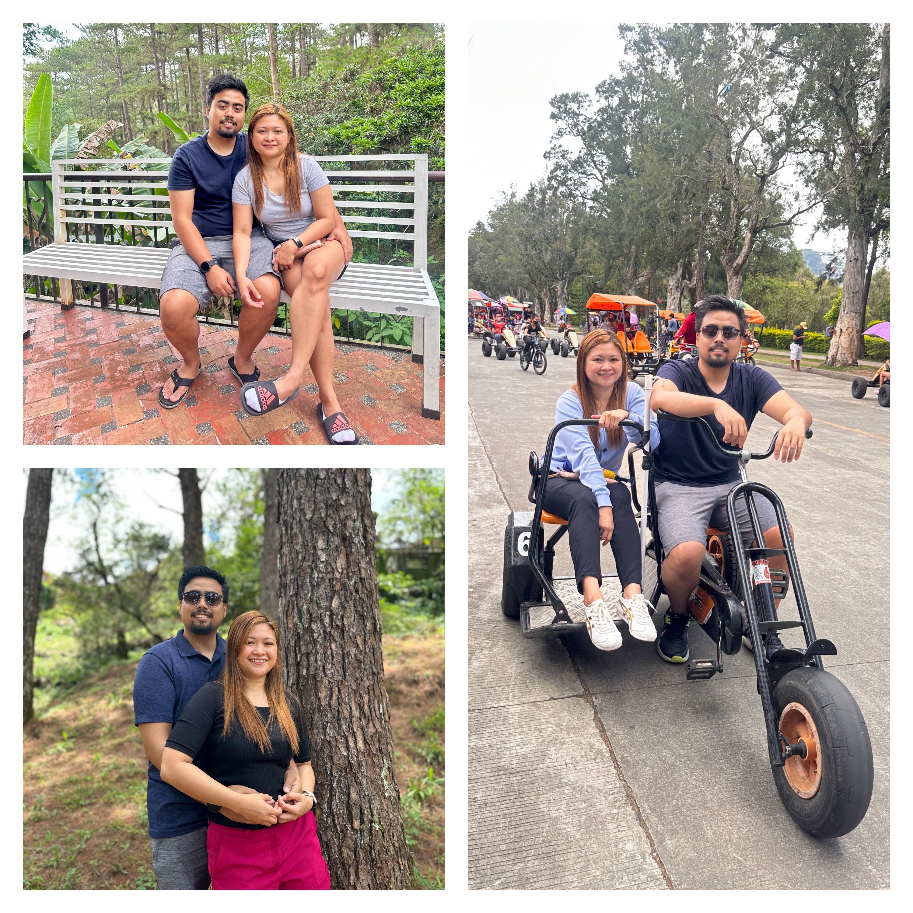 Memorable moments from our Baguio trip with Mervin's cousins! We explored the pine tree-filled scenery, enjoyed bike rides, and soaked in the refreshing cool air of this beautiful Philippine getaway.