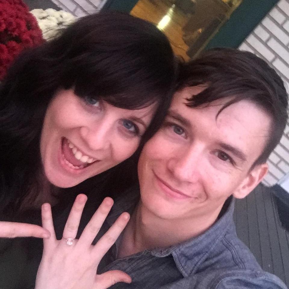 the day he proposed!!!
