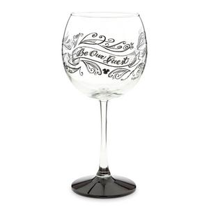 Be Our Guest Stemmed Wine Glass - 18 oz.