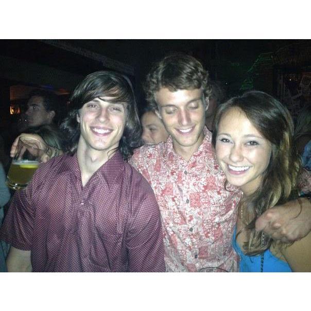 Hanging out as "friends" at a concert in college