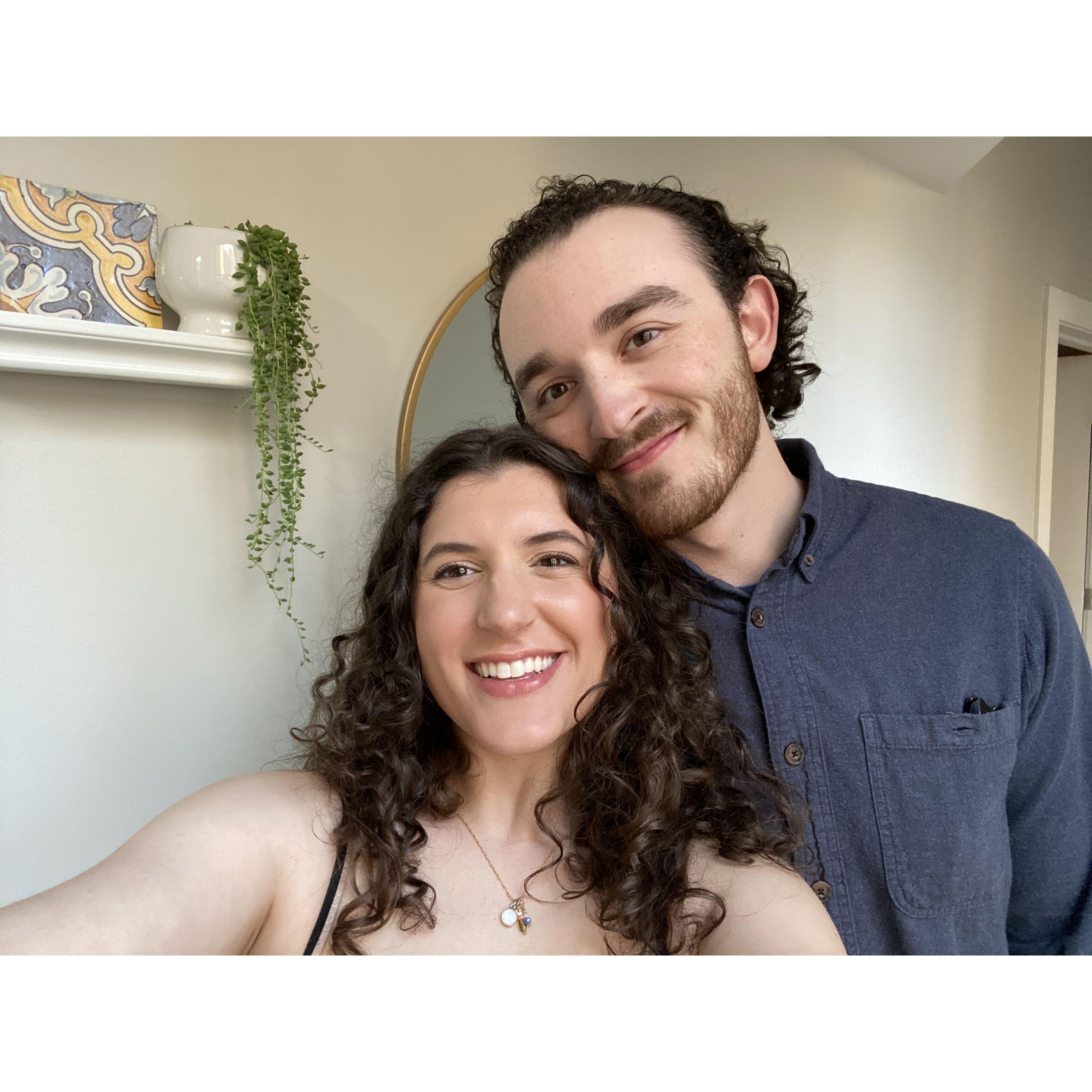 Our first apartment- the Farwell in Detroit!