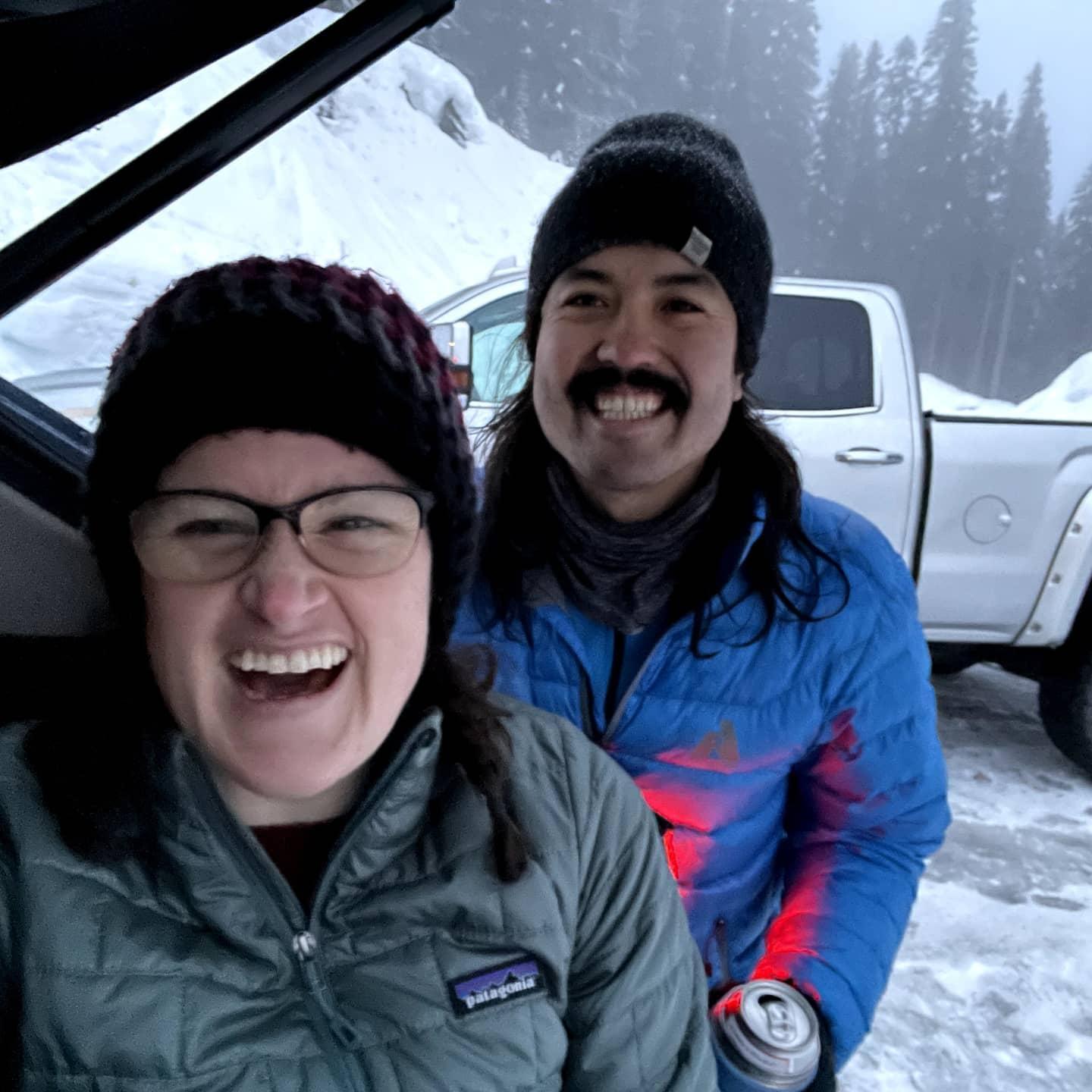Skiing Steven's Pass, Winter 2021